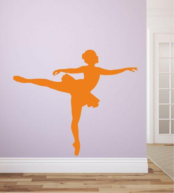 δημιουργικός σχεδιασμός τοίχου αυτοκόλλητο τοίχου παιδικό δωμάτιο χορευτής παιδικών ονείρων μπαλέτου