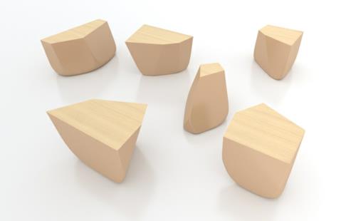 δημιουργικό αρθρωτό ξύλινο τραπέζι σχεδιασμό εξαρτημάτων δομή
