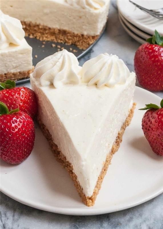 cheesecake-με-γεύση φράουλα