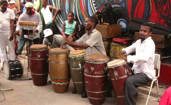 μουσικοί του δρόμου της Κούβας