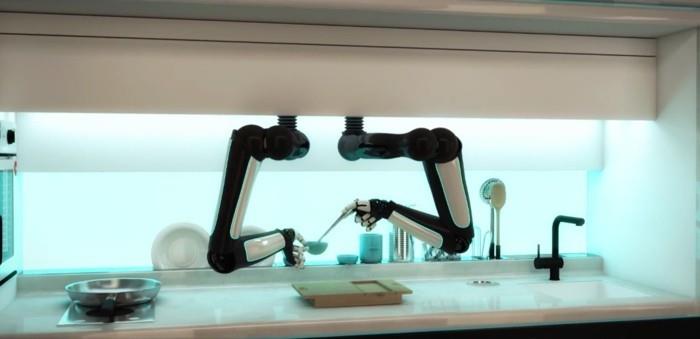 Τα ρομπότ κουζίνας ετοιμάζουν το φαγητό