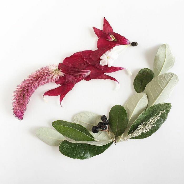 αντικείμενα τέχνης bridget collins fochs λουλούδια ανθίζει blaetter