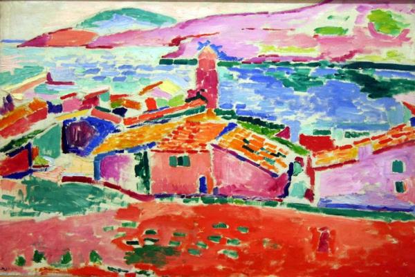 έργο τέχνης από τον henri matisse έμπνευση τοπίο αφηρημένο