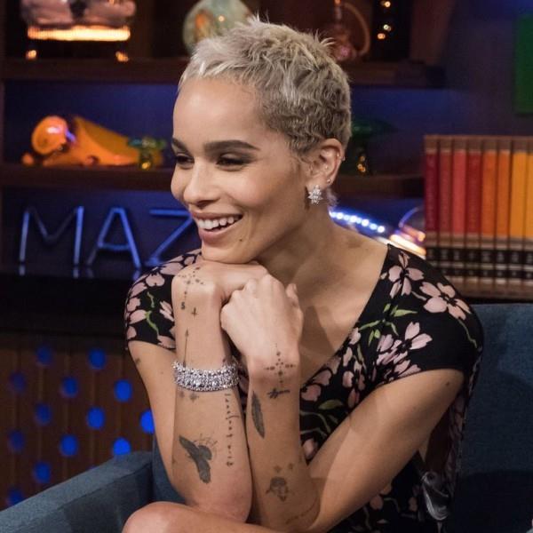 κοντό χτένισμα zoe kravitz pixie