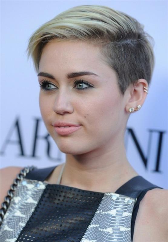 μοντέρνο κοντό pixie miley cyrus 2015