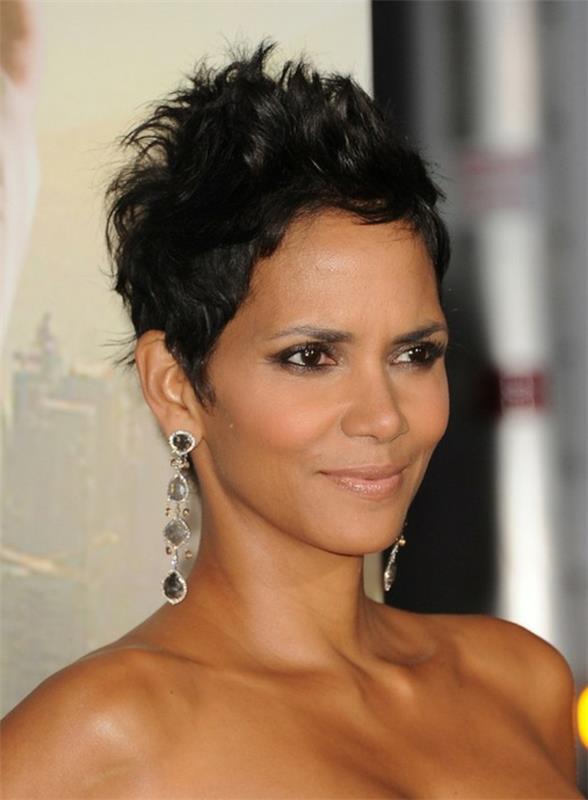 κοντά χτενίσματα μοντέρνο 2015 pixie black halle berry