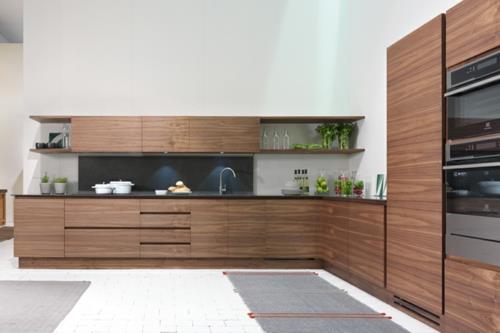 la cucina riva 1920 ξύλινα έπιπλα γωνία χερσονήσου κουζίνας