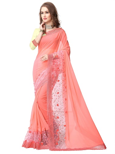 Georgette Dantel Sari