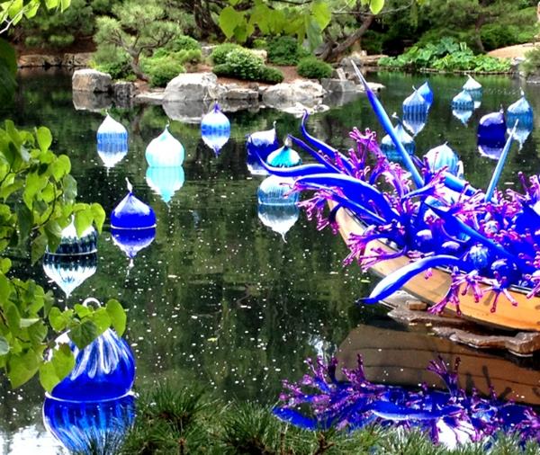 chihuly έκθεση τέχνης βοτανικός κήπος Ντένβερ