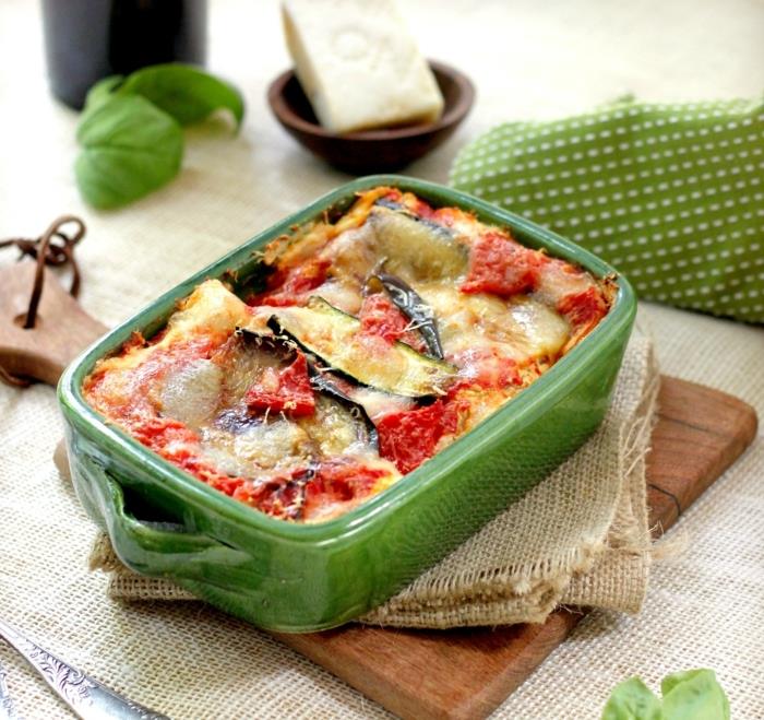 Λαζάνια συνταγή vegan υγιεινά τρόφιμα κεραμικό ταψί