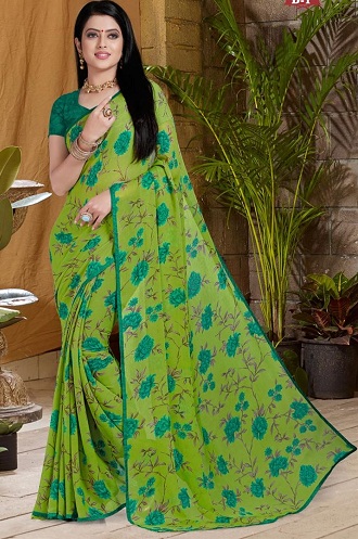 „Daily Wear Chiffon Saree“