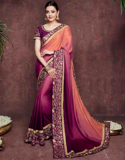 Kajal Aggarwal, dizaineris Saree