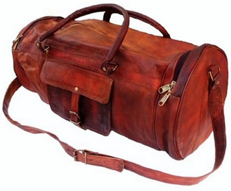 „Vintage Duffle Gym“ kelioninis bagažo krepšys oda