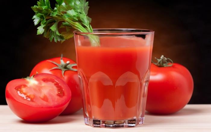 ζήστε υγιή υγιή ζωή χυμό ντομάτας
