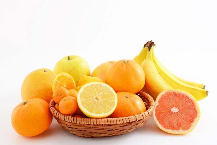 ζουν υγιή φρούτα καλίου θρεπτικά συστατικά