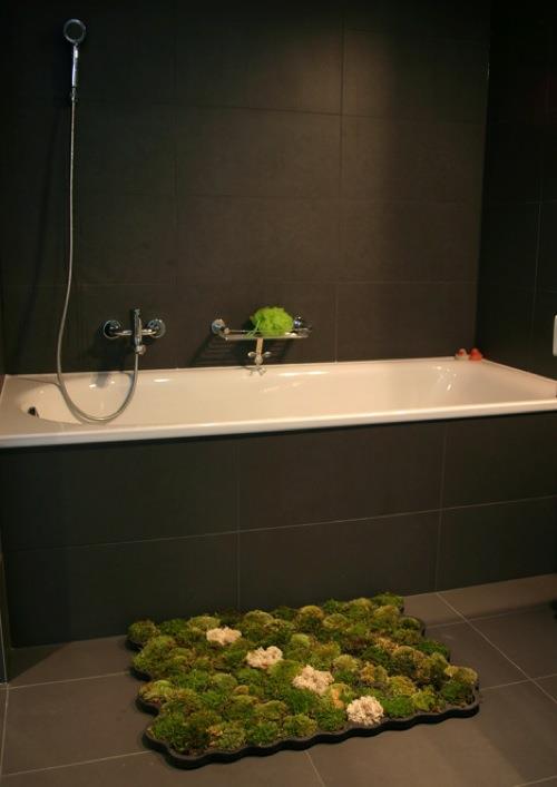 σαλόνι μπάνιου πράσινο πράσινο πρωτότυπο σχέδιο μοναδικό
