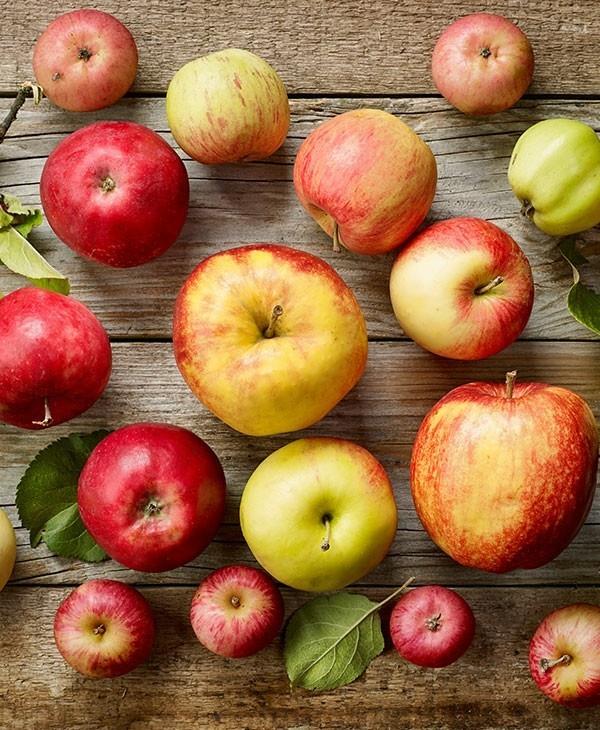 νόστιμες παλιές ποικιλίες μήλων υγιεινές