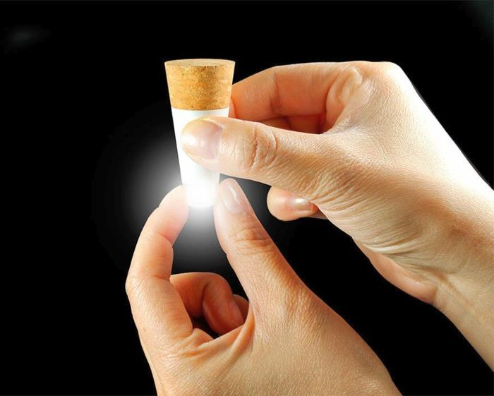 led ελαφρύ πώμα μπουκαλιού φελλό
