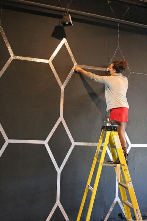 εύκολο φτηνό γρήγορο φανταστικό diy τοίχο