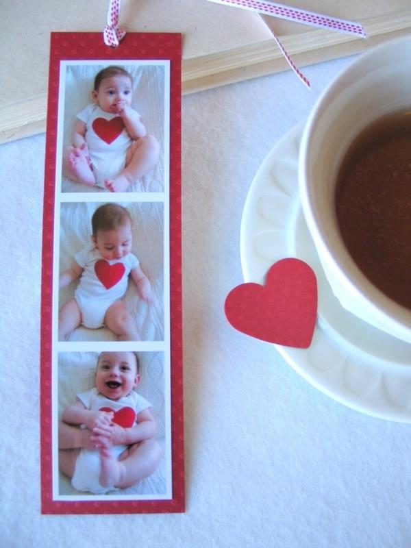 Φτιάξτε μόνοι σας σελιδοδείκτες ιδέες για φωτογραφίες μωρών με χαρτί