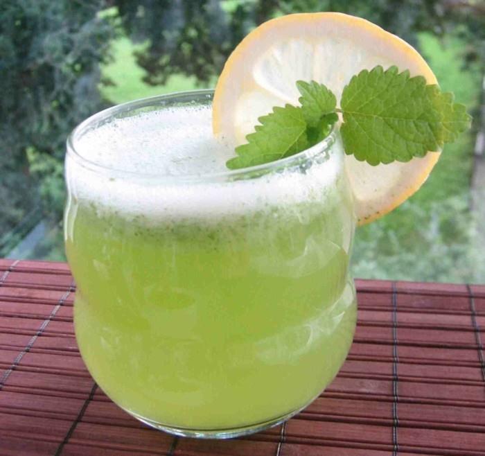 ιδέες για λεμονάδα πράσινο ποτό