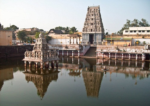 Kamakshi Amano šventykla Kanchipuram