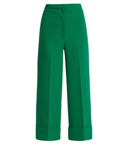 Yeşil İpek Pantolon