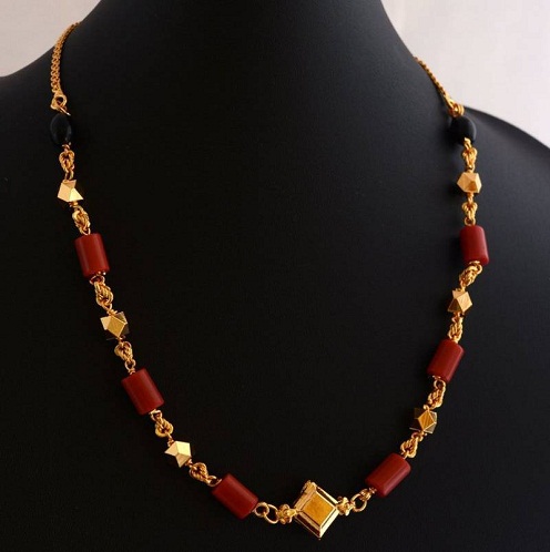 Trendy Tasarımcı Uzun Mangalsutra