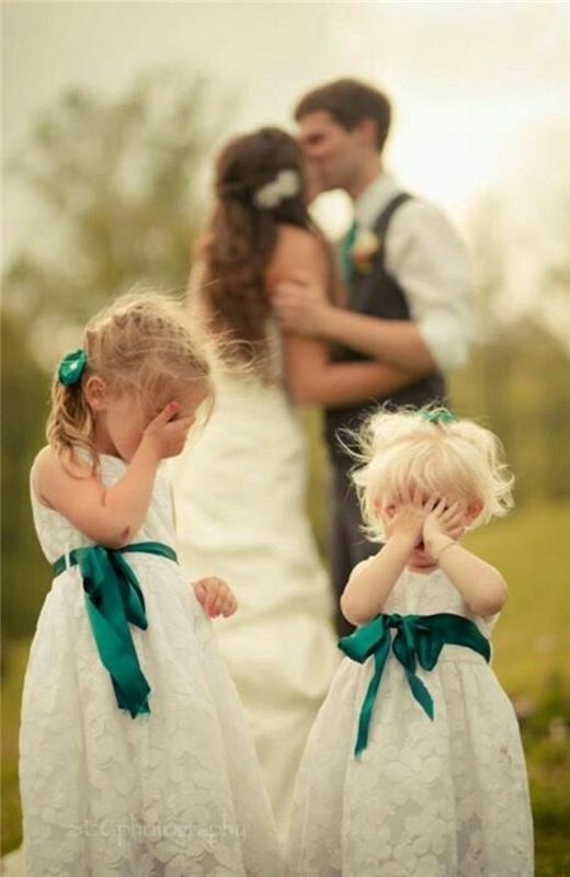 αστείες φωτογραφίες γάμου ιδέες φωτογράφιση παιδιά