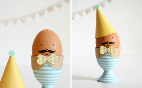αστεία αυγά Πάσχας αυγό φλυτζάνι μυτερό καπέλο