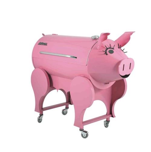 ιδιότροπη πρακτική ψησταριά μπάρμπεκιου ροζ γουρούνι