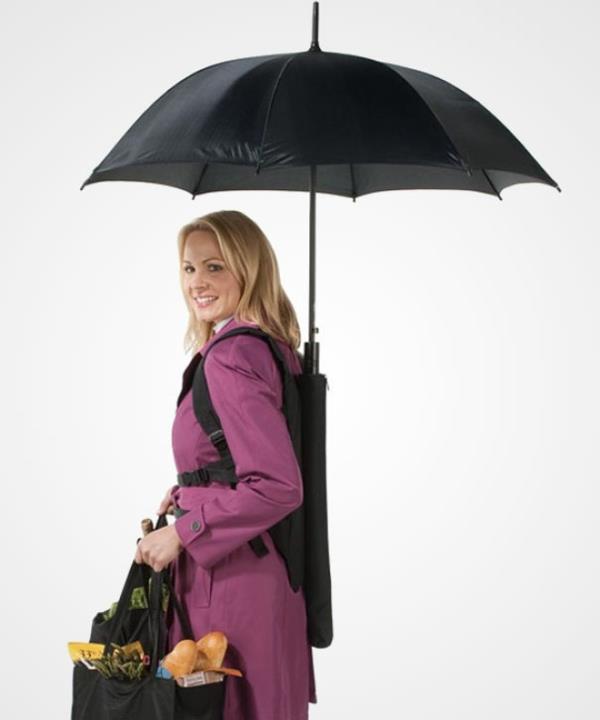 αστείες νοικοκυρές ομπρέλες σακίδιο