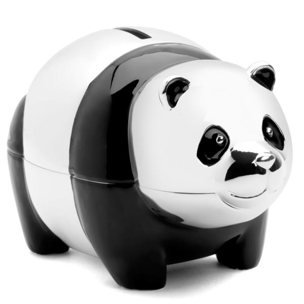 αστεία κιβώτια χρημάτων σχέδιο panda