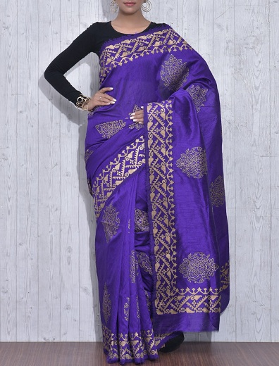 „Poly Dupion Silk Saree“