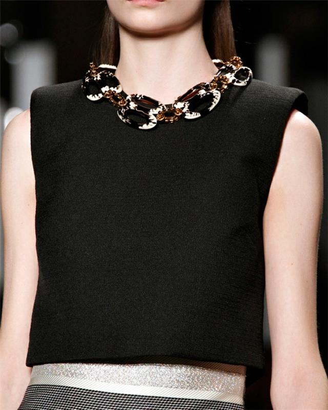 πολυτελή αξεσουάρ κολιέ σχεδιαστής Giambattista Valli