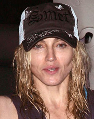 Madonna'nın makyajsız 9
