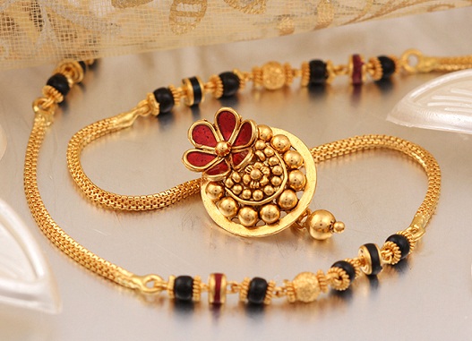 Zincir Tarzı Maharashtrian Mangalsutra