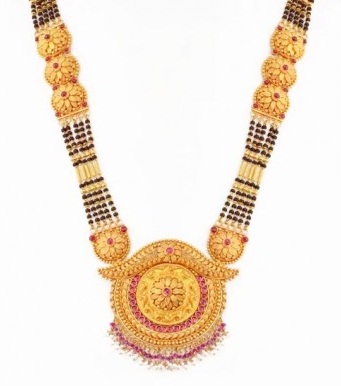 Altın Kalın Maharashtrian Mangalsutra