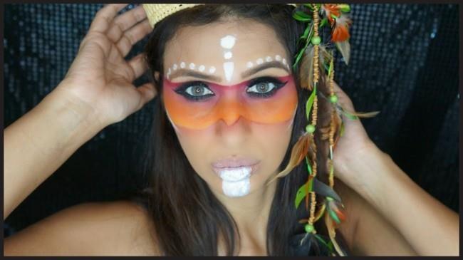 make up carnival face indian indian make up carnival