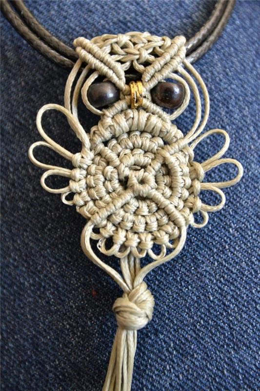 βραχιόλια φιλίας macrame κάνουν κουκουβάγια