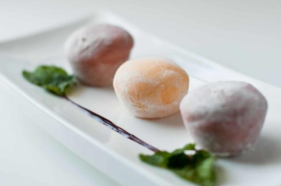 Συνταγές παγωτού μάνγκο φράουλα mochi