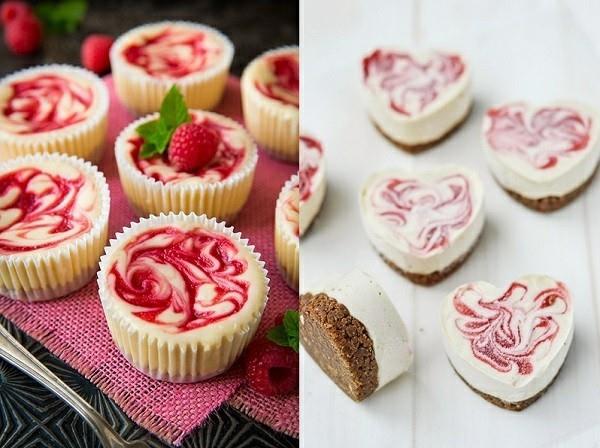 μαρμάρινα muffins συνταγή με βατόμουρα