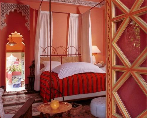 μαροκινές ιδέες διακόσμησης κρεβατοκάμαρας θόλος