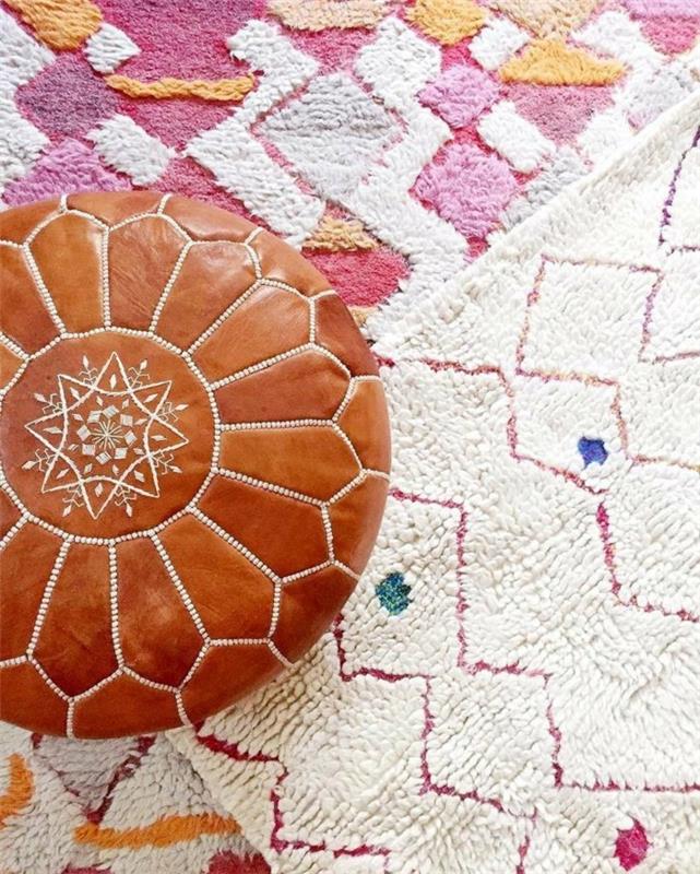μαροκινα χαλια χρωματισμενα σχεδια ομορφα αξεσουαρ σπιτιου