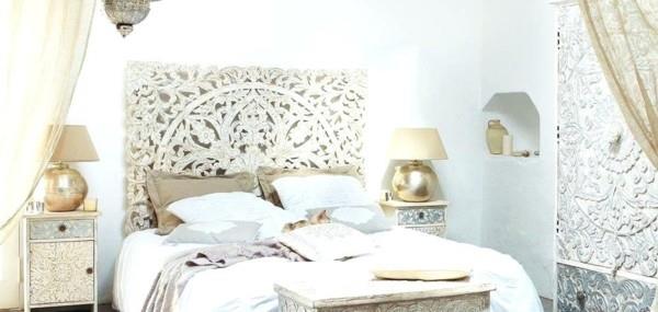 Ανατολίτικη διακόσμηση κρεβατοκάμαρας σε στιλ Μαρόκου