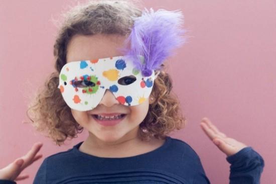 Φτιάξτε μάσκα με παιδιά για το καρναβάλι