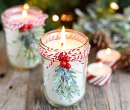 mason jar tinker advent στεφάνι μόνοι σας