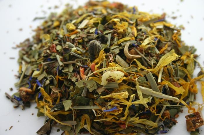 σύντροφο τσάι ποτό υγιεινό ποτό calabash bombilla τσάι μίγμα πορτοκάλια λουλούδια βότανα
