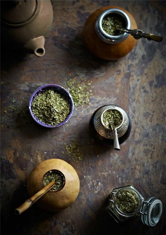 ποτό matetee υγιεινό pick-me-up ενέργειας yerba εθνικά ποτά αργεντίνα