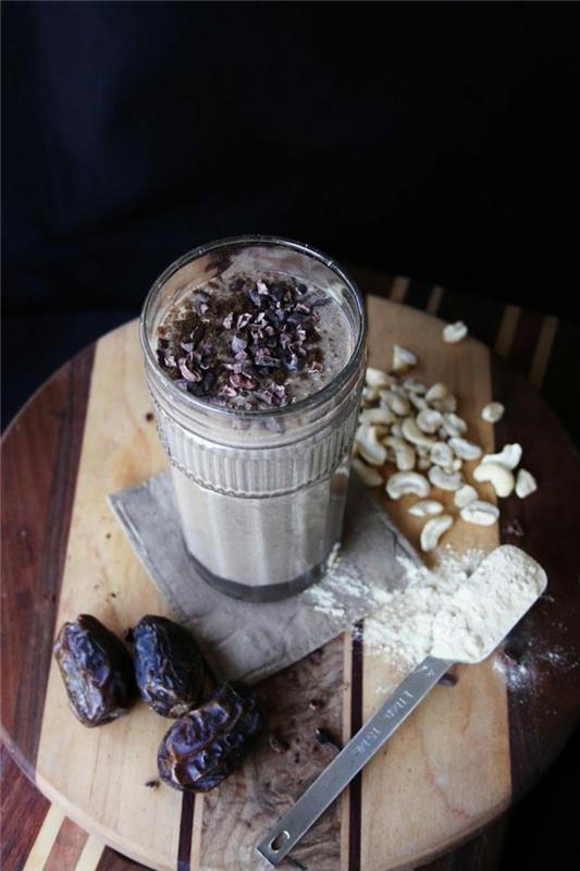 πιείτε matetee υγιεινά yerba smoothie μπανάνα maca βανίλιας
